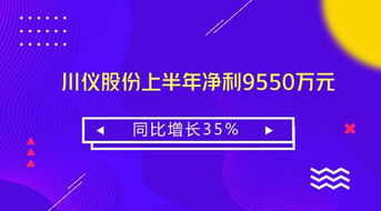 川儀股份上半年業(yè)績(jī)穩(wěn)健增長(zhǎng) 凈利同比增35%至9550萬(wàn)元，技術(shù)咨詢業(yè)務(wù)成為新亮點(diǎn)